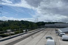 Single ply Triflex waterproofing overlay 2300m2. 